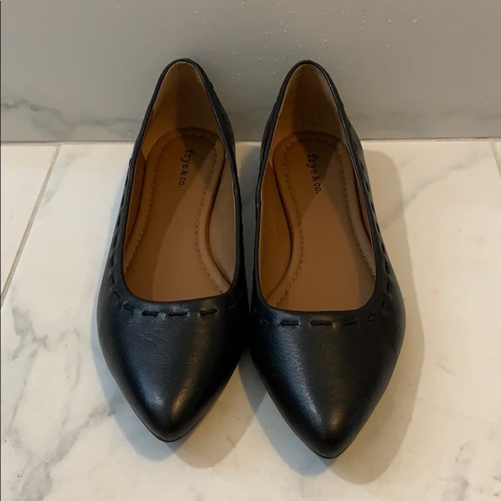 Brand new Frye pointed toe flats